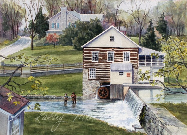 Trout Fishing at Laughlin Mill (Newville, PA)