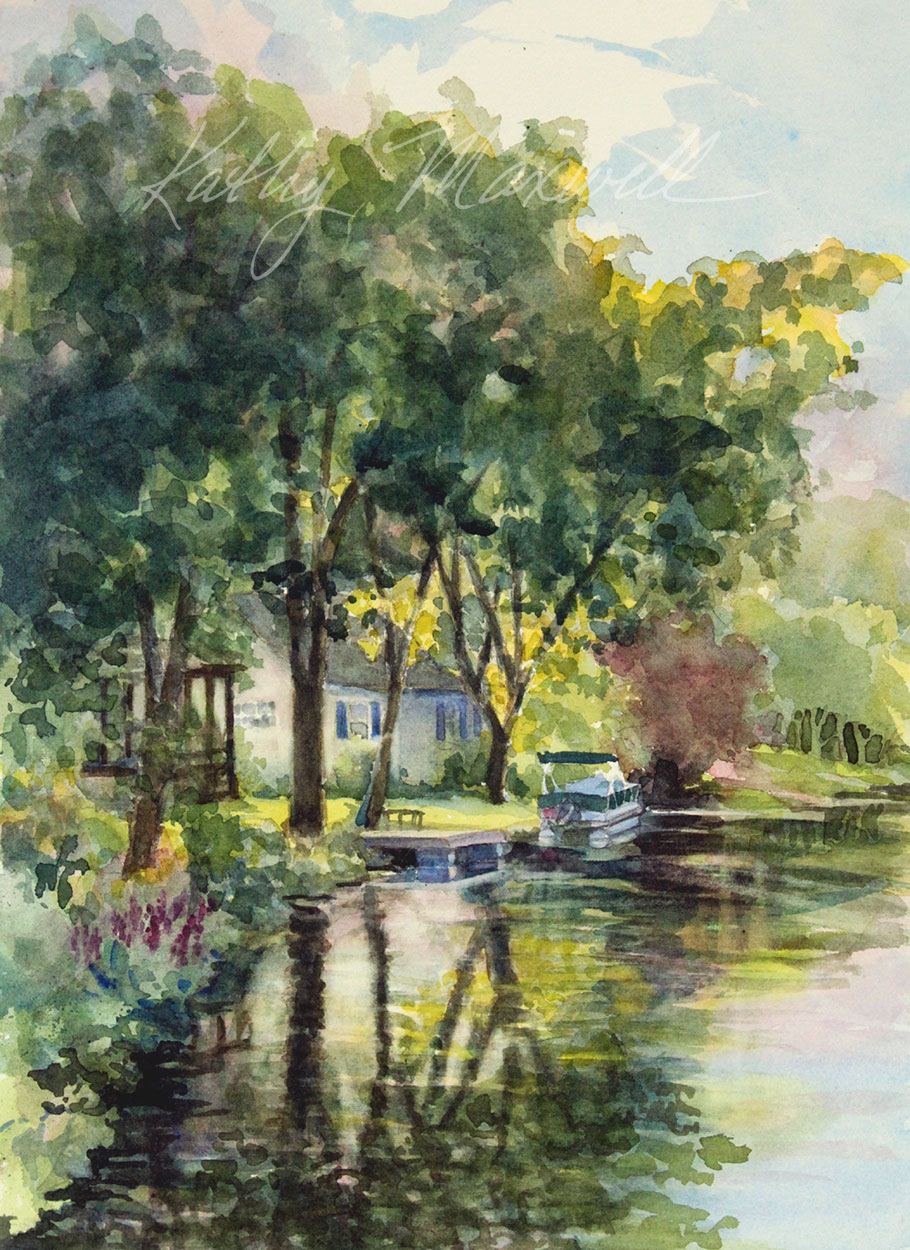 Upstream, Plein Air