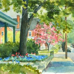 West Street, Springtime (Carlisle, PA)