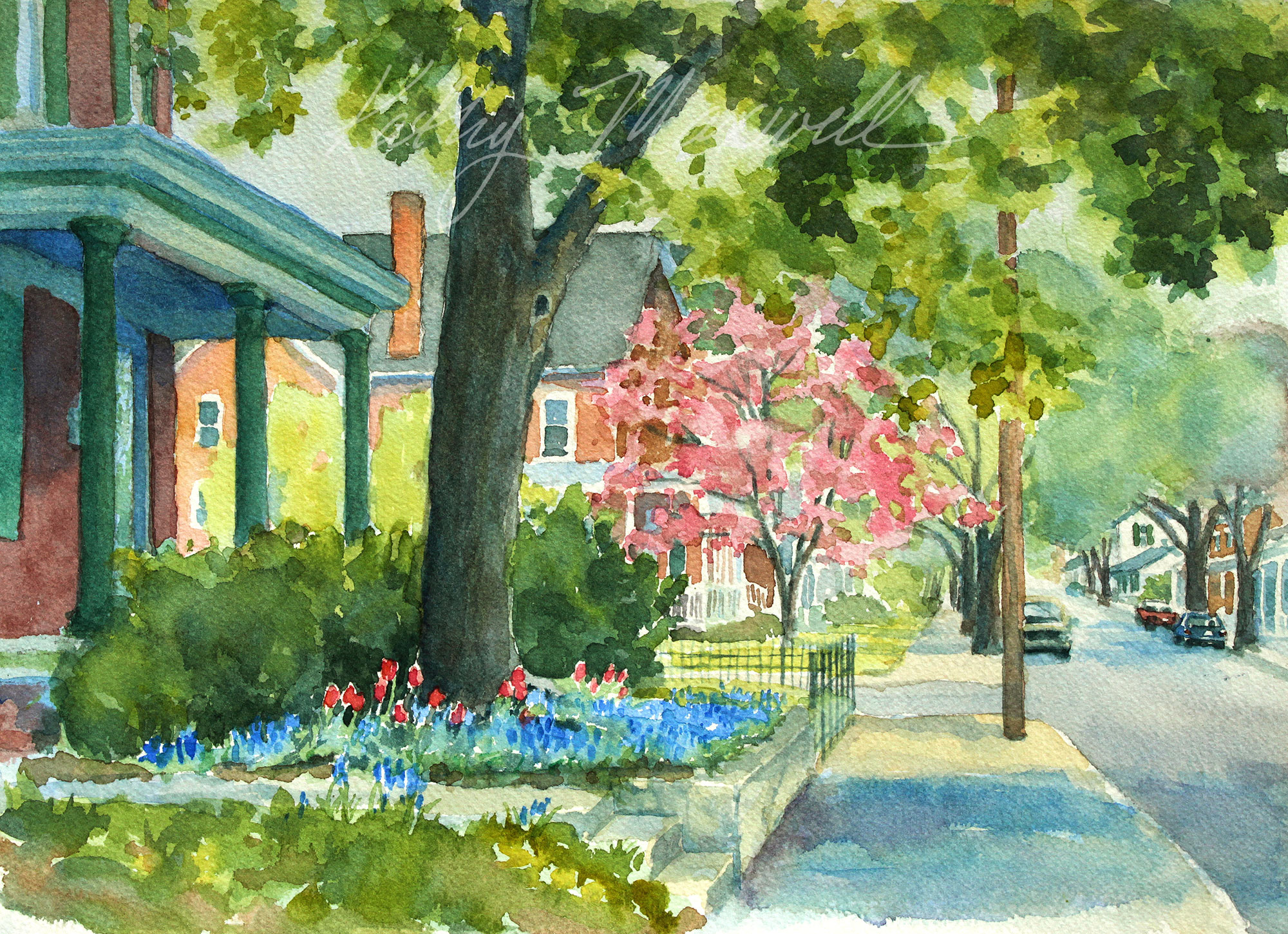 West Street, Springtime (Carlisle, PA)