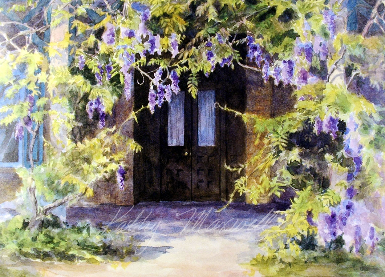 Wisteria Doorway