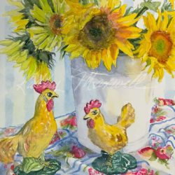 Yellow Celebration (Sunflowers from Meadowbrooke Gourds Farm)