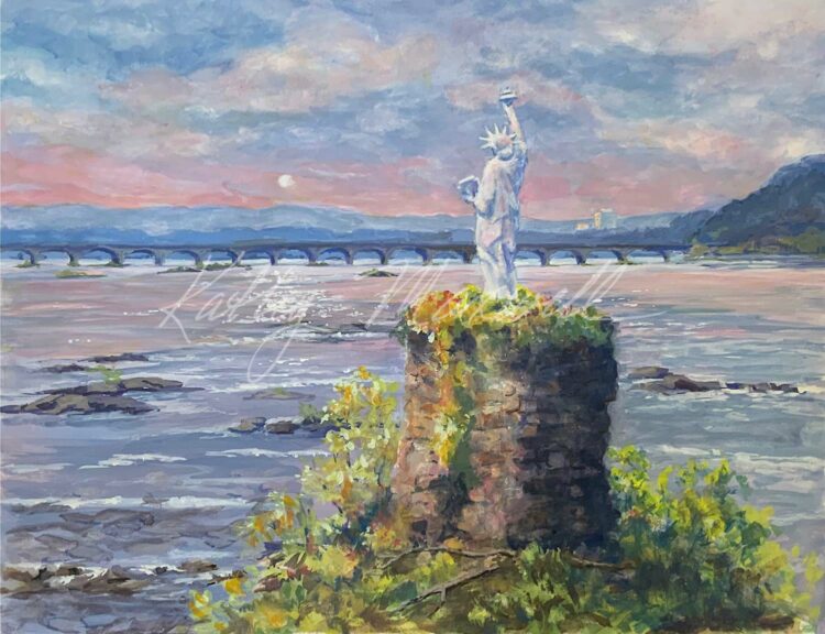 Lady Liberty on the Susquehanna