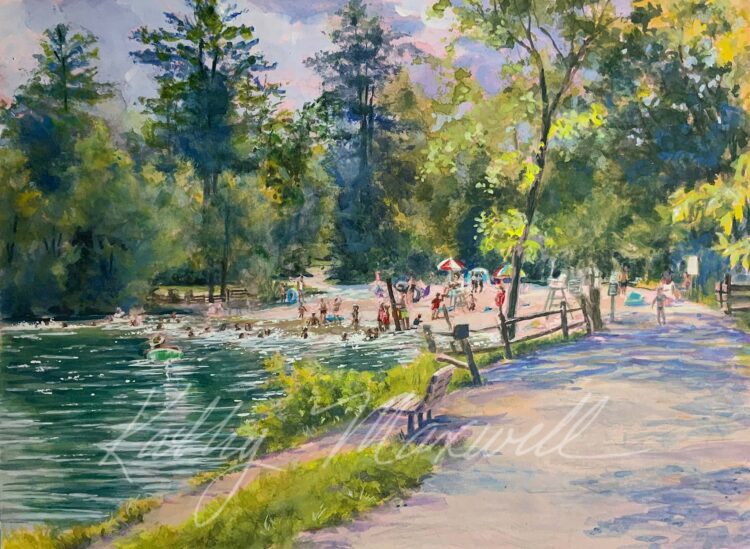 Fuller Lake by Kathy Maxwell