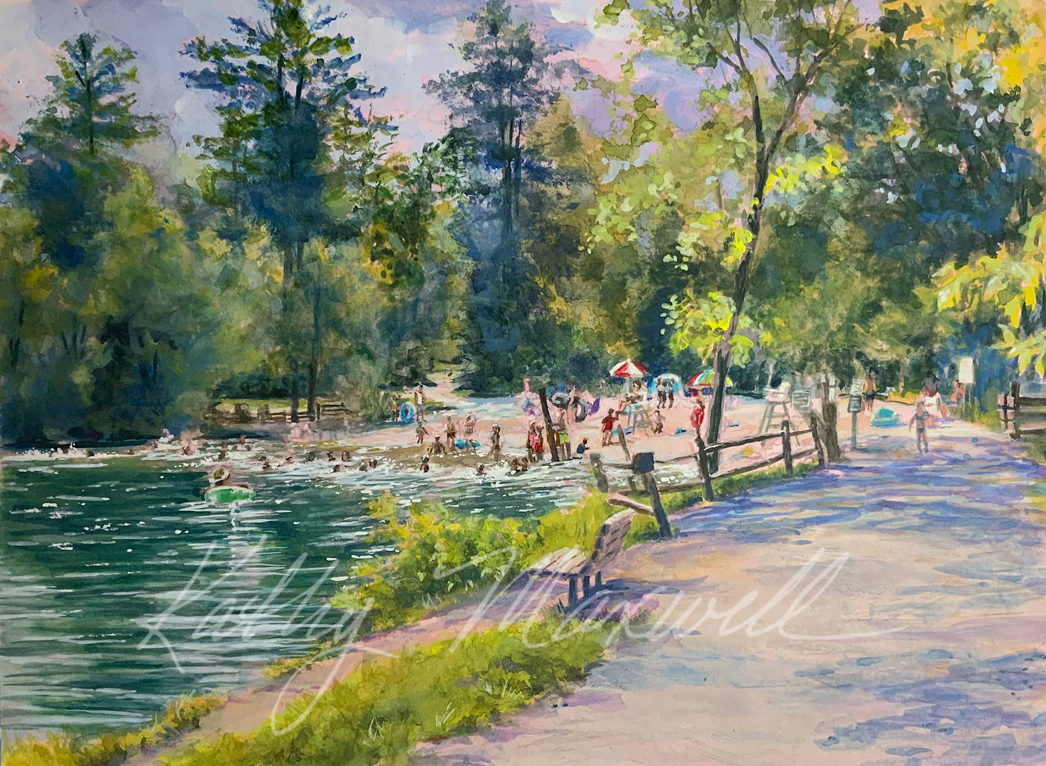 Fuller Lake by Kathy Maxwell